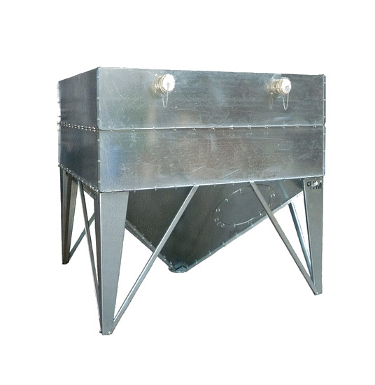 Les différents types de silo pour les granulés de bois en vrac silo prefab rigide