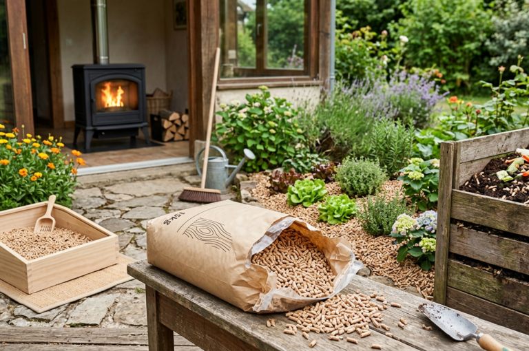 Astuce avec les granulés de bois : des utilisations étonnantes au-delà du chauffage